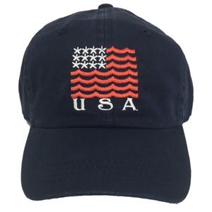 American Flag Nautical USA Hat Baseball Cap